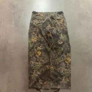 Vintage mossy oak men's baggy cargo camo pants skater wide‎ leg hunting 38